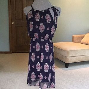 Papermoon by Stitch Fix Sleeveless Navy Fatima Dress